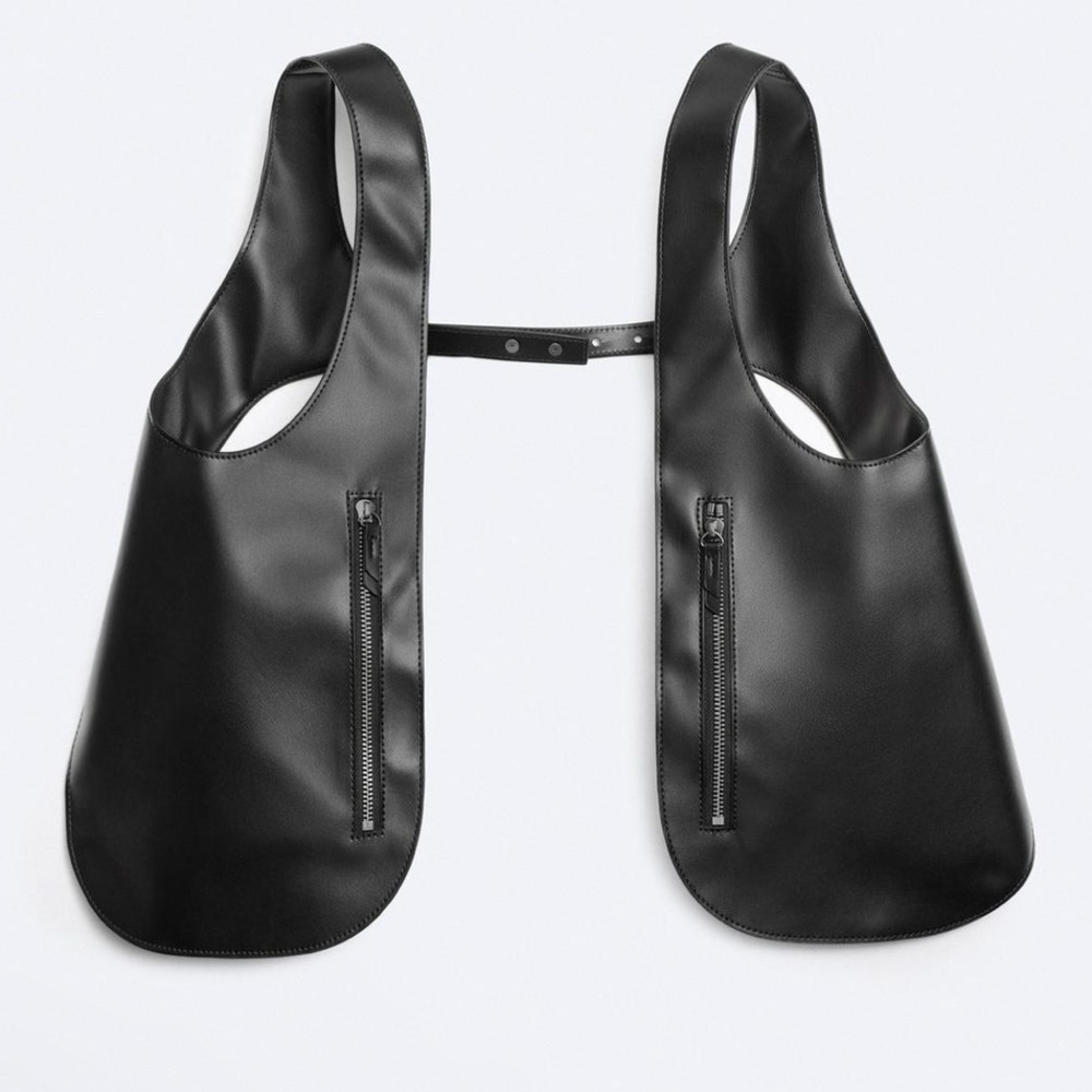 Zara soft leather cross body bag